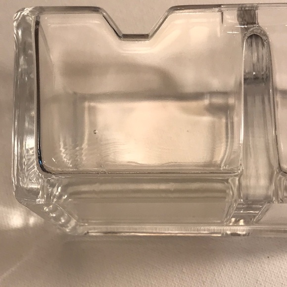 WMF Cromargan glass lidded double condiment dish - Picture 9 of 9